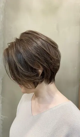 ショート カラー ANGELICA 近鉄奈良店のヘアスタイル