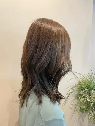 ミディアム カラー AKALA HAIR 西宮店 Juriのヘアスタイル