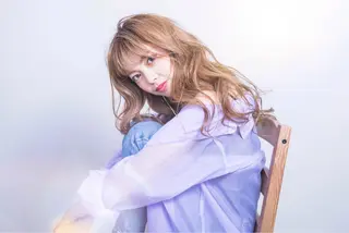 ロング カラー 小野 和摩のヘアスタイル