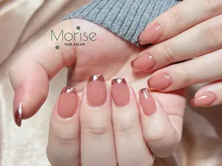 ネイル MoriseNail Jr研修💜イシダのネイルデザイン