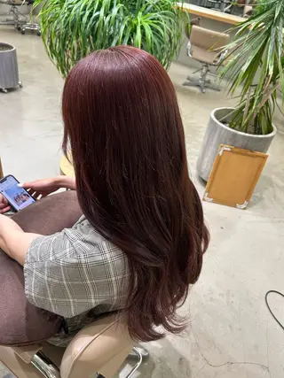ロング つくばUtooe's 石田桃花のヘアスタイル