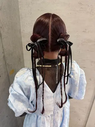 ヘアアレンジ 🎀ヘアセット/艶髪 /はやしほのか🎀のヘアスタイル