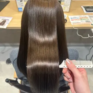 ロング カラー 松尾 麗実のヘアスタイル