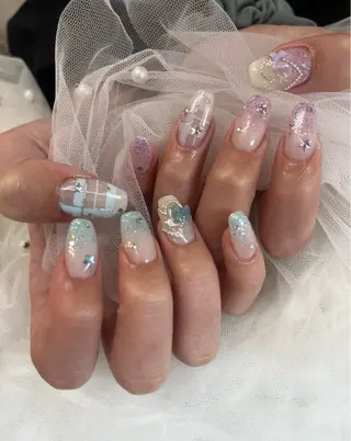 ネイル Maya 🧊🫧‪のネイルデザイン