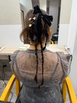 ヘアアレンジ GiseL博多 HiROEのヘアスタイル