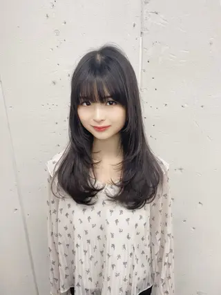 セミロング 艶ハイトーン特化 tatsuのヘアスタイル