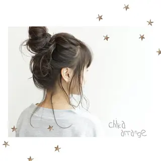 ヘアアレンジ 市川 千夏のヘアスタイル