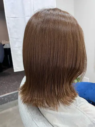 ミディアム カラー liL  hair サトウリョウタのヘアスタイル