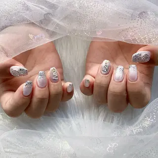 ネイル パーツ全部¥110 サロンミミのネイルデザイン