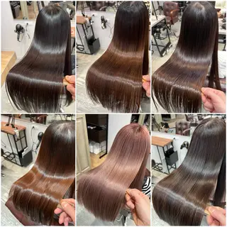 ロング addict 本店所属・髪質改善/縮毛矯正/ ブリーチaddictのヘアスタイル