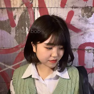 ショート ヘアアレンジ 似合わせカット得意 💛RENA💛のヘアスタイル