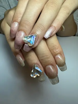 セミロング shandy nailのネイルデザイン