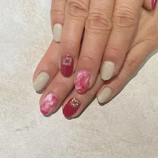 ネイル 葛西 佑香のネイルデザイン