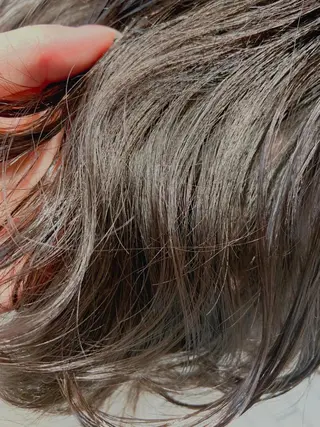 ミディアム カラー ヘアアレンジ 韓国hair🦋 Nanaのヘアスタイル