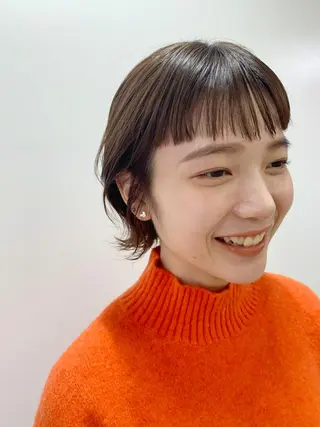 ショート カラー ボブ/大人ヘア k-two濱田のヘアスタイル