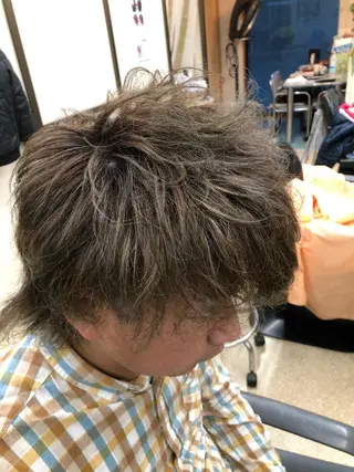 パーマ メンズ 石塚 浩のヘアスタイル