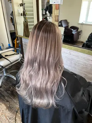 ロング カラー 渡辺 健太のヘアスタイル