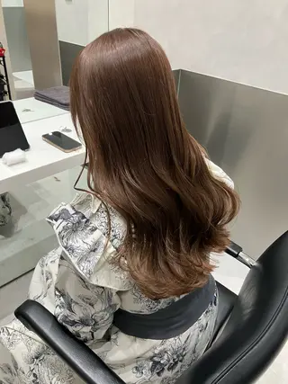 ロング カラー 💖ブリーチなし透明 感💖ASAHIのヘアスタイル