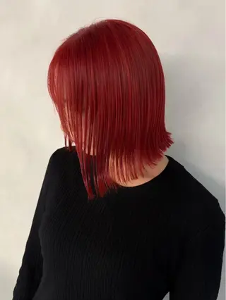 ミディアム カラー 小林 勇輝のヘアスタイル