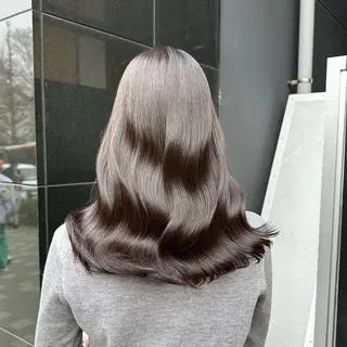 ロング カラー 山内 直英のヘアスタイル
