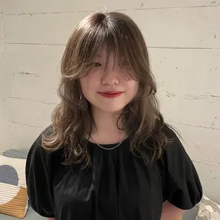 ロング カラー 暖色カラー / rio🐏 / 目黒のヘアスタイル