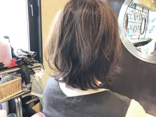 ミディアム カラー 髪質改善/艶髪/ 木山ゆかりのヘアスタイル