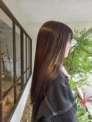 ロング 韓国好き🇰🇷 美容師MIKUのヘアスタイル