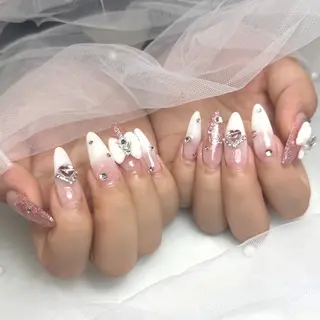 ネイル MAKI💎綺麗め 大人可愛い/堺筋本町のネイルデザイン