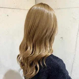 セミロング カラー ハイトーン/ボブ/ 髪質改善🦖mahoのヘアスタイル
