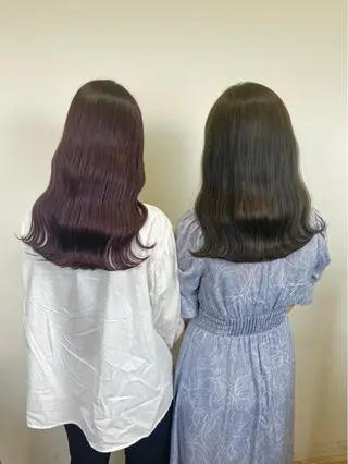 ロング 梅山 美侑のヘアスタイル