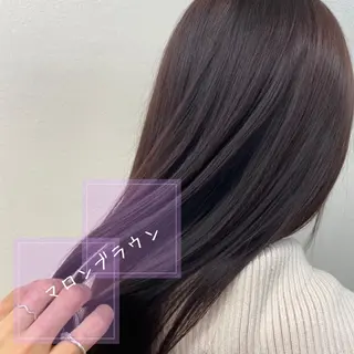 カラー 🌟横浜THREE 店長担当🌟のヘアスタイル