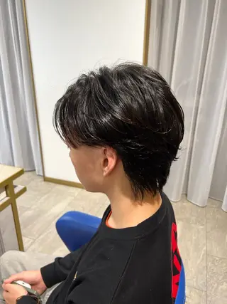 パーマ メンズ letter by novel 大野のヘアスタイル