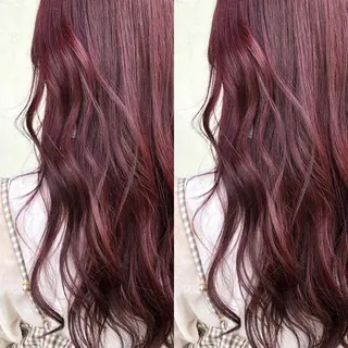 ミディアム カラー あさだ しゅうたろうのヘアスタイル