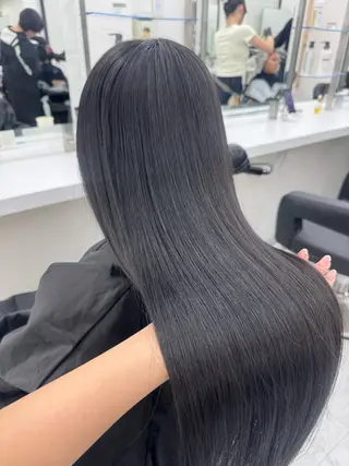 ロング カラー noa🎀美髪縮毛/ 透明感カラーのヘアスタイル
