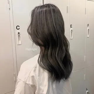 セミロング カラー パーマ ヘアアレンジ makoto / 韓国風ヘア🎀🪄︎のヘアスタイル