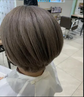 ショート カラー ✨長岡市韓国レイヤー /髪質改善/山下竣介のヘアスタイル