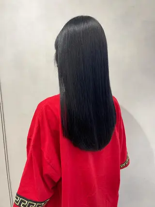 ロング カラー 🦋レイヤーカット ミドリカワ🦋のヘアスタイル