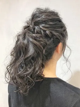 ロング ヘアアレンジ 🍎みついじゅん🍏 ボブ指名No.1のヘアスタイル