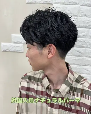 パーマ メンズ 🌈miu miu hair✂️💕のヘアスタイル