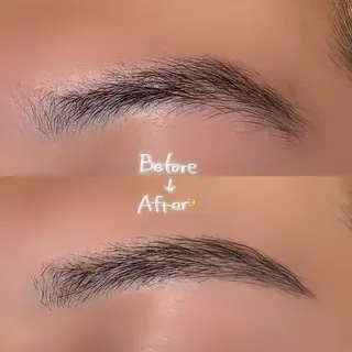 メンズ アイブロウ 束感まつ毛/ MYU (みゅう)のマツエク・マツパデザイン