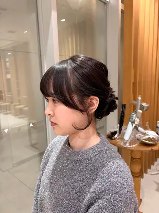 ヘアアレンジ 💎ツヤ髪ストレート カラー💎かのんのヘアスタイル