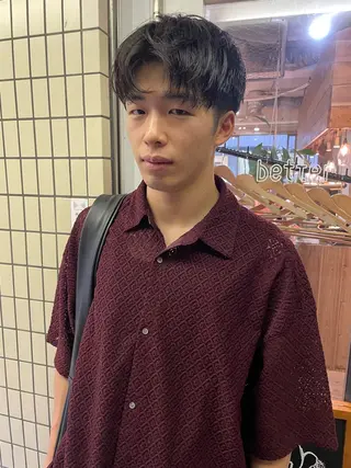 ショート YUKI 新宿カット パーマ/カラーのヘアスタイル