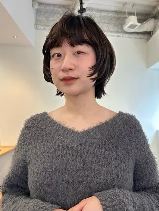 ショート ボブ/レイヤー 大阪梅田/きょうかのヘアスタイル