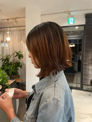 ショート 西野 優夏のヘアスタイル