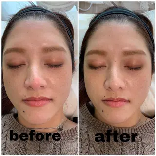 ロング カラー パーマ ヘアアレンジ メンズ キッズ ネイル マツエク・マツパ アイブロウ 【ハーブ×毛穴洗浄】 THE MORE千葉のエステ・リラクイメージ