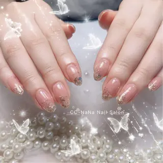 ネイル 💎CC・NaNa 韓国風ネイル🌙Cのネイルデザイン
