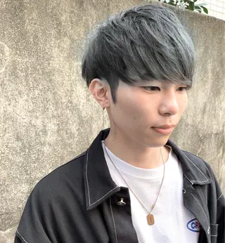 カラー メンズ 柏メンズカットパーマ NO.1タイチのヘアスタイル
