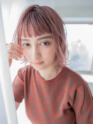 ショート カラー 🎀透明感カラー🎀 mikaのヘアスタイル