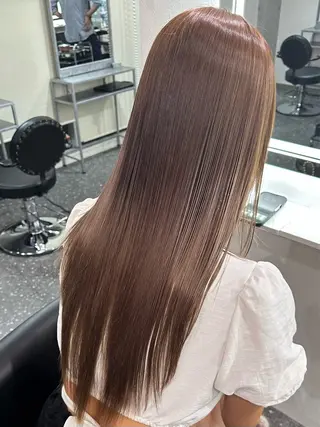 ロング 髪質改善⭐️縮毛矯正 中野⭐️Rinaのヘアスタイル