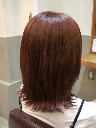 セミロング カラー ✂️RIKUKI🎨 【駒込美容師🎀】のヘアスタイル